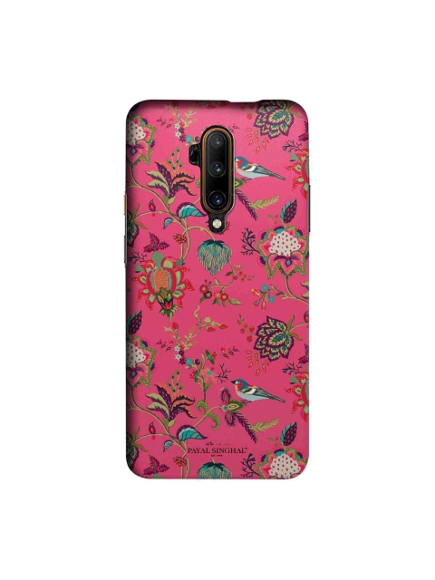 

macmerise Pink & Green Payal Singhal Chidiya Sublime OnePlus 7T Pro Back Case
