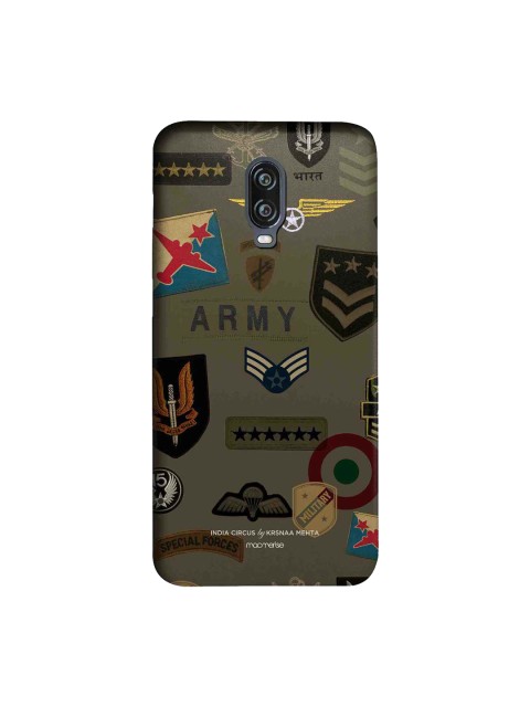 

macmerise Olive Green & Black Roger That Sublime OnePlus 6T Back Case