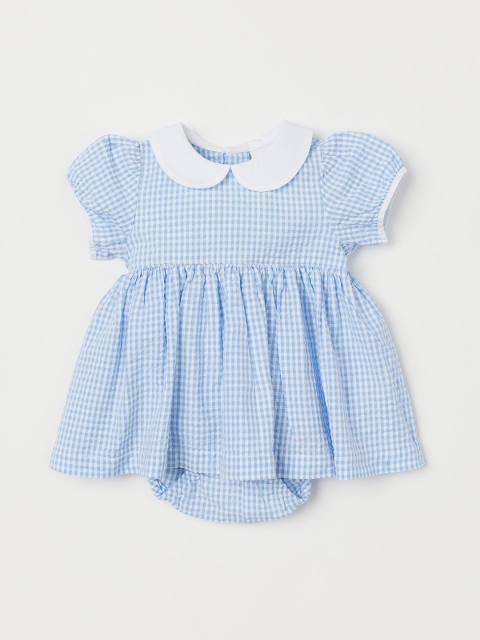 

H&M Girls Blue Cotton Dress
