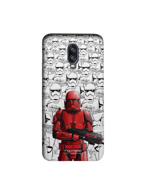 

macmerise White & Red Star WarsSith Troopers Sublime OnePlus 6T Back Cover
