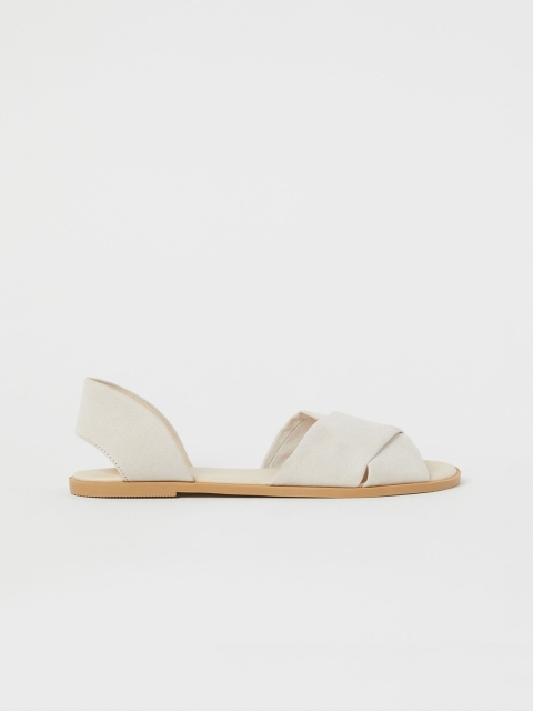 

H&M Women Beige Sandals