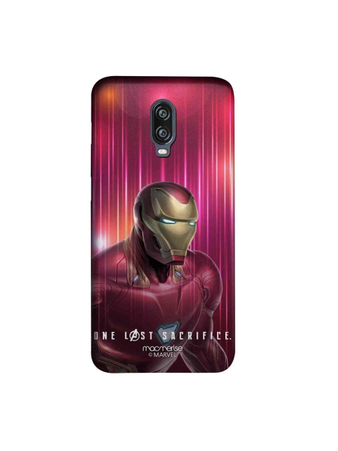 

macmerise Red & Gold-Toned One Last Sacrifice Sublime Printed OnePlus 6T Mobile Case