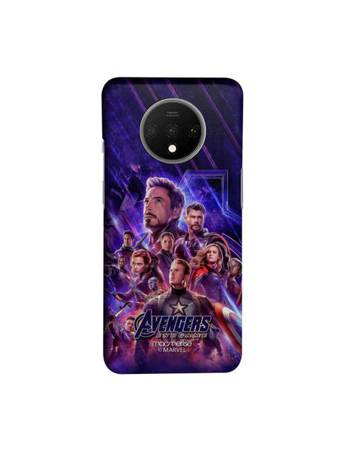 

macmerise Blue & Purple Marvel Comics Avengers Endgame Poster Sublime OnePlus 7T Back Case