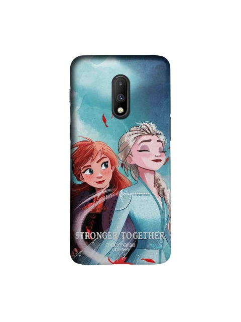 

macmerise Blue & Orange Snow Queen OnePlus 7 Back Case