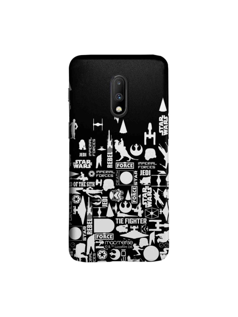 

macmerise Black & White Star Wars Era Sublime OnePlus 7 Back Cover