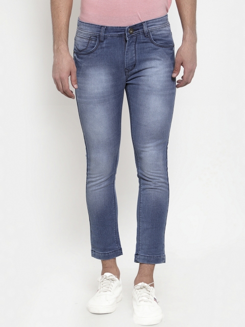 

Rodamo Men Blue Slim Fit Mid-Rise Clean Look Stretchable Jeans