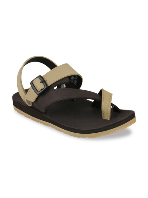 

Adda Men Beige & Brown Comfort Sandals