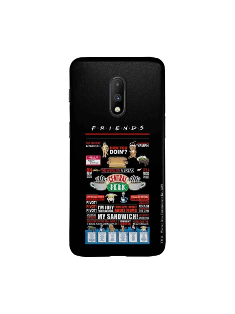 

macmerise Black & Red Friends Favorites Sublime OnePlus 7 Mobile Case