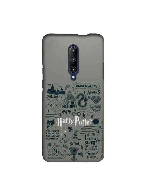 

macmerise Grey & Green Harry Potter Infographic OnePlus 7 Pro Back Case