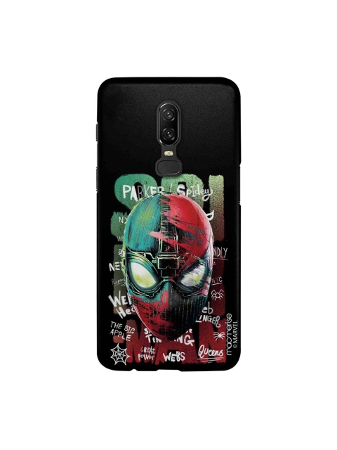 

macmerise Red & Black Marvel Comics Spider Monkey Sublime Oneplus 6 Case