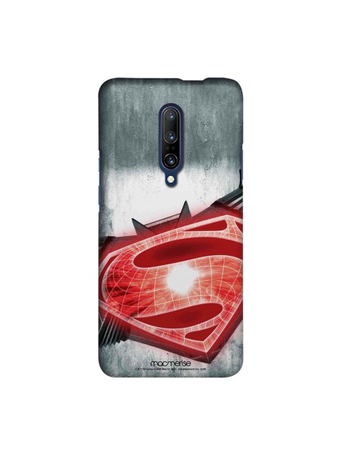 

macmerise Grey & Red DC Comics Legends Will Collide Sublime OnePlus 7 Pro Back Case