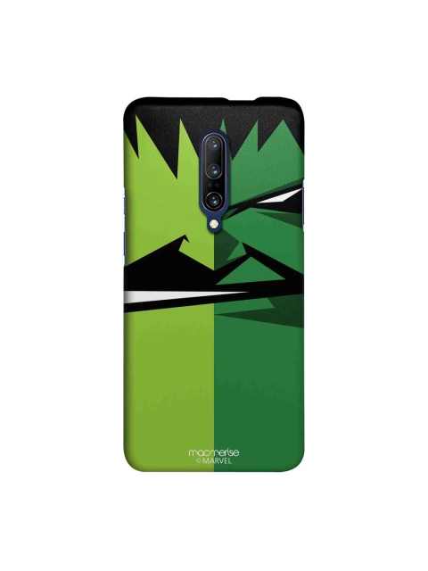 

macmerise Green & Black Marvel Comics Face Focus Hulk Sublime OnePlus 7 Pro Back Case