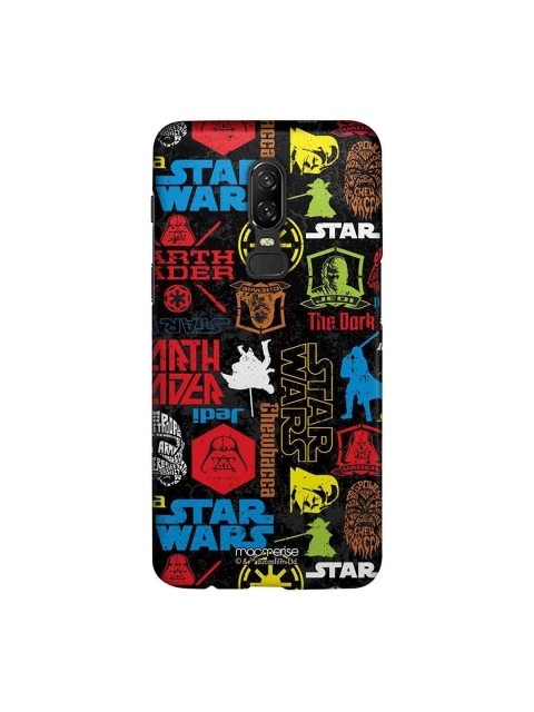 

macmerise Black & Red Star Wars Mashup Sublime OnePlus 6 Back Case
