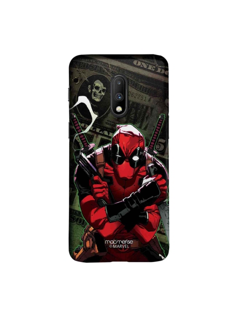 

macmerise Red & Black Deadpool Dollar Sublime OnePlus 7 Mobile Case