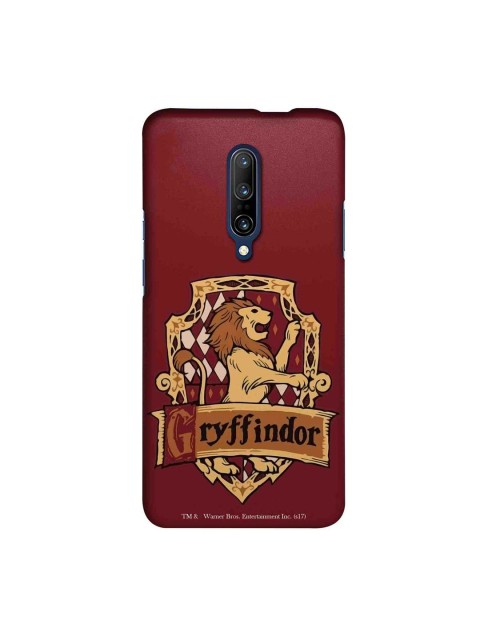 

macmerise Red & Beige Harry Potter Crest Gryffindor Sublime OnePlus 7 Pro Mobile Case