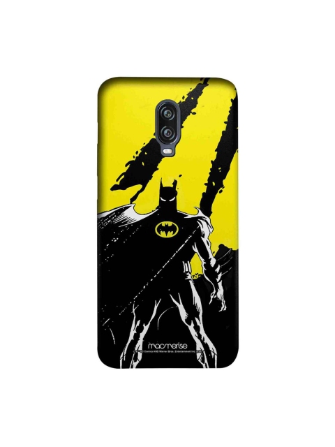 

macmerise Yellow & Black DC Comics Bat On The Lookout OnePlus 6T Back Case