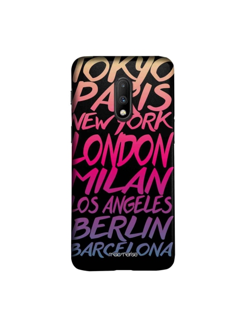 

macmerise Black & Pink Fashion Cities Sublime OnePlus 7 Mobile Case