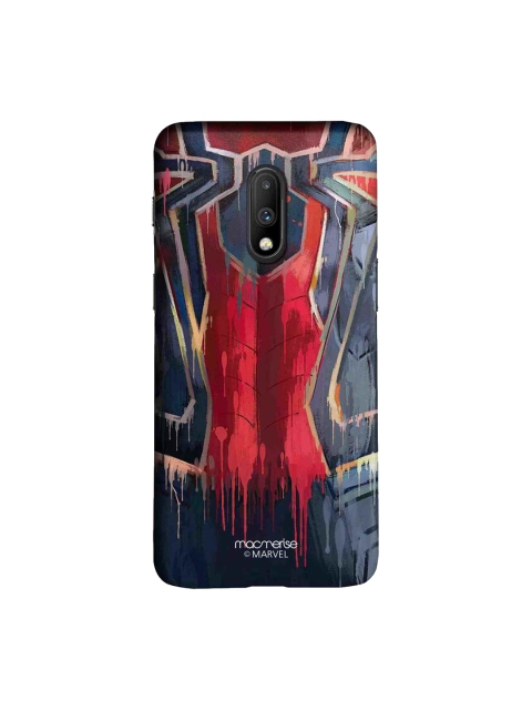 

macmerise Red & Blue Marvel ComicsGrunge Suit Spidey Sublime OnePlus 7 Back Cover