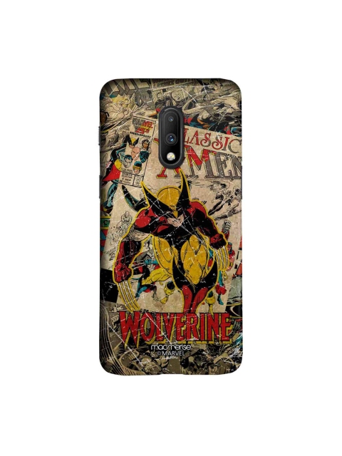 macmerise Off-White & Red Marvel Comics Comic Wolverine Sublime OnePlus 7 Case