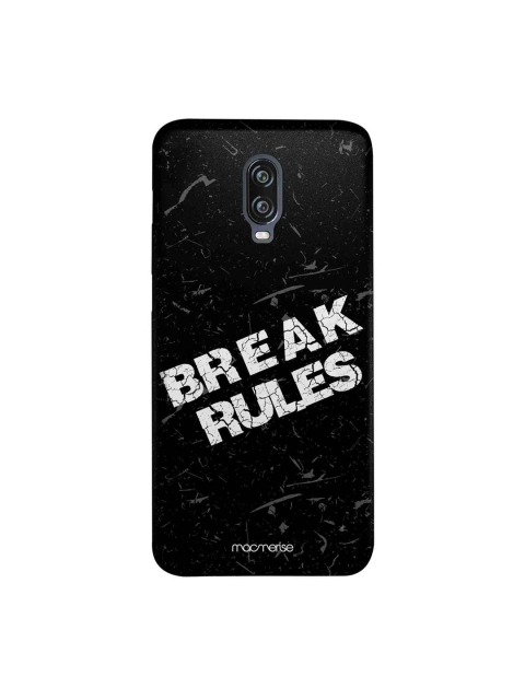 

macmerise Black & White Break Rules Sublime OnePlus 6T Back Cover