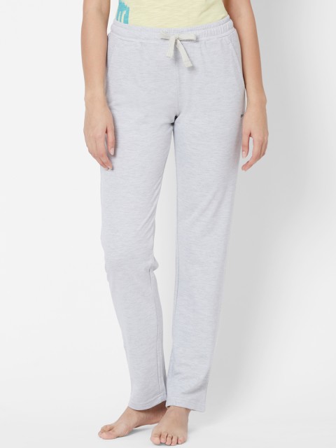 

Sweet Dreams Women Grey Melange Solid Lounge Pants