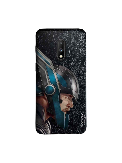 macmerise Black & Blue Invincible Thor Sublime OnePlus 7 Mobile Case