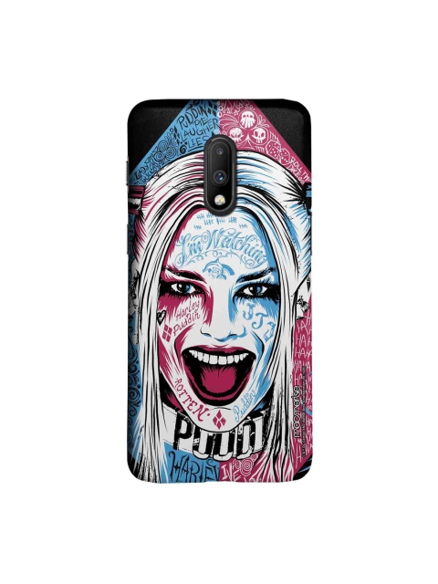 

macmerise Pink & White DC Comics Wicked Harley Quinn Sublime OnePlus 7 Back Case