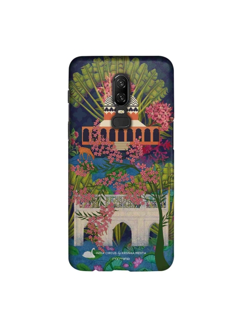 

macmerise Blue & Green Blossoms Sublime OnePlus 6 Back Case
