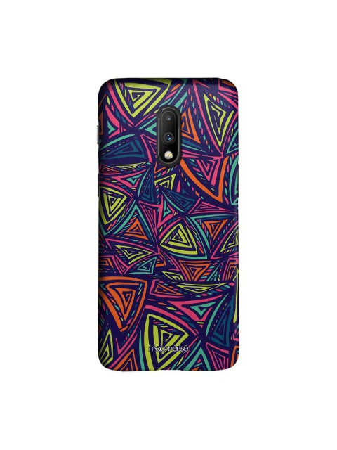 

macmerise Blue & Pink Neon Angles Sublime OnePlus 7 Back Cover