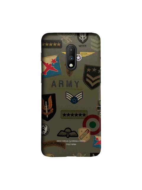 

macmerise Olive Green & Black Roger That Sublime OnePlus 7 Back Cover
