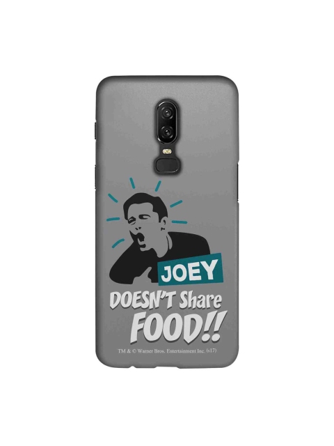

macmerise Grey & Black Friends Joey Doesnt Share Food OnePlus 6 Back Case