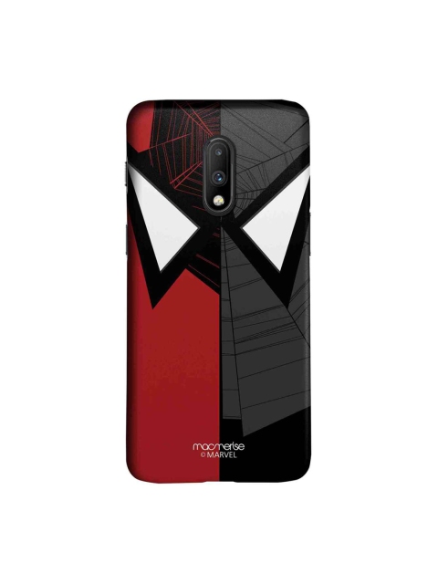 

macmerise Red & Black Marvel ComicsFace Focus Spiderman Sublime OnePlus 7 Back Cover