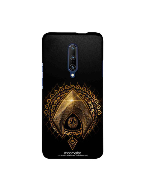 

macmerise Black & Gold-Toned Aquaman Logo Sublime OnePlus 7 Pro Back Cover