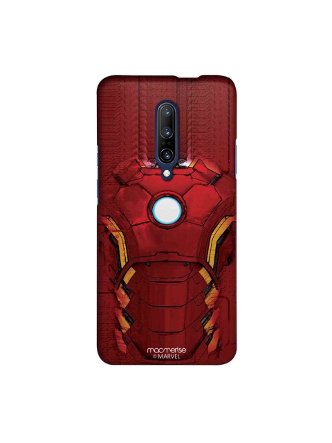 

macmerise Red Marvel Comics Iron Man Suit of Armour Sublime OnePlus 7 Pro Back Case