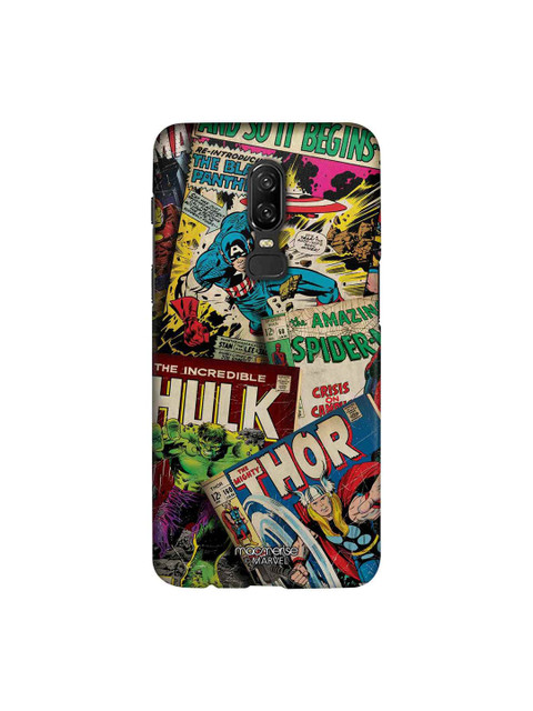 

macmerise Blue & Green Marvel Comics Collection Sublime OnePlus 6 Back Case