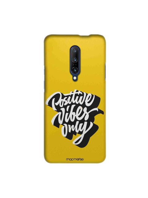 

macmerise Yellow & White Positive Vibes Sublime OnePlus 7 Pro Back Case