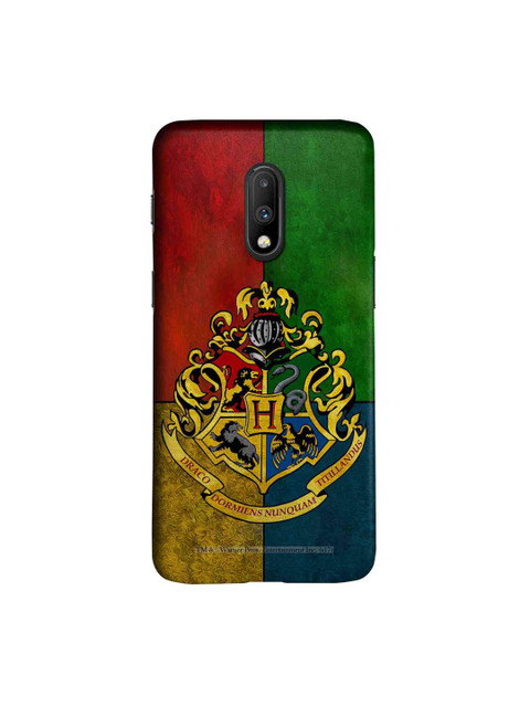 

macmerise Green & Yellow Harry Potter Hogwarts Sigil Sublime OnePlus 7 Back Cover