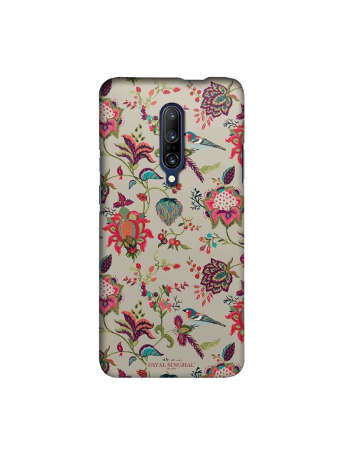 

macmerise Pink & Green Payal Singhal Chidiya Sublime OnePlus 7 Pro Back Case
