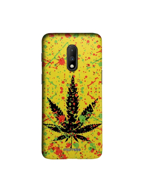 

macmerise Yellow & Black Rasta Splash Sublime OnePlus 7 Back Case