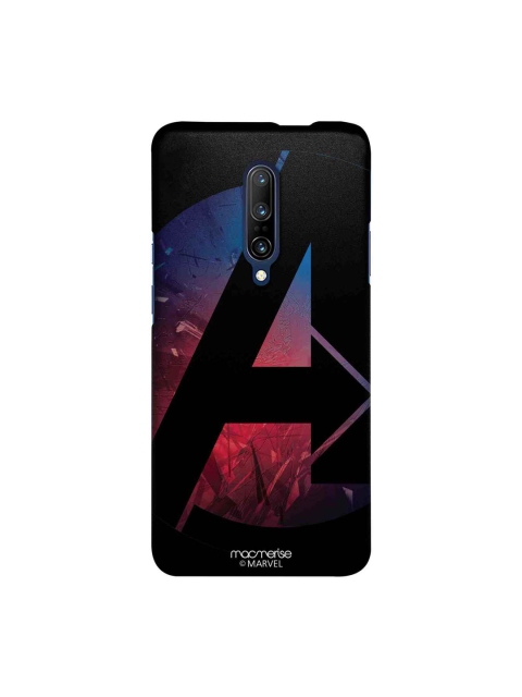 

macmerise Black & Red Marvel Comics A For Avengers Sublime OnePlus 7 Pro Back Case