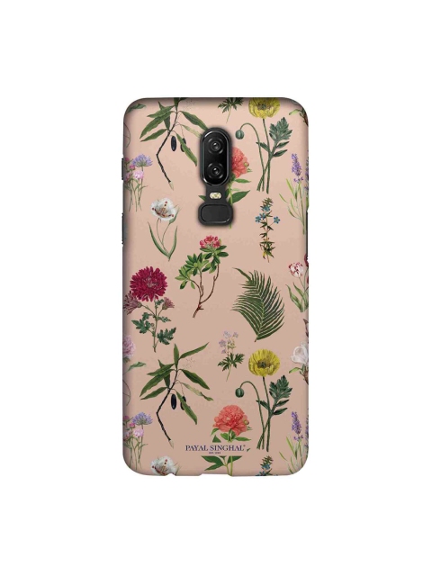 

macmerise Pink & Green Payal Singhal Bageecha OnePlus 6 Back Case