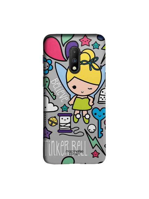 

macmerise Grey & Blue Tinker World OnePlus 7 Back Case
