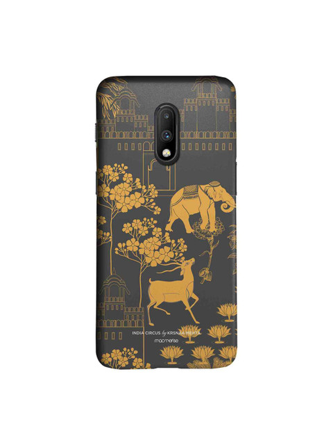 

macmerise Grey & Yellow Regal Spectacle Sublime OnePlus 7 Back Cover