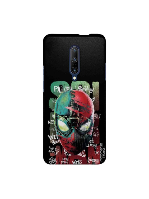 

macmerise Black & Red Marvel ComicsSpiderMonkey Sublime OnePlus 7 Pro Back Cover