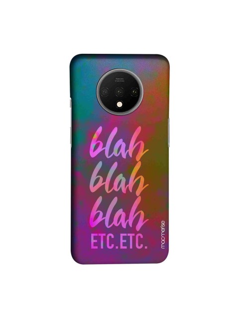 

macmerise Multicoloured Blah Blah Sublime OnePlus 7T Back Case, Multi