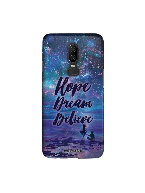 

macmerise Blue & Black Hope Dream Believe Sublime OnePlus 6 Back Case