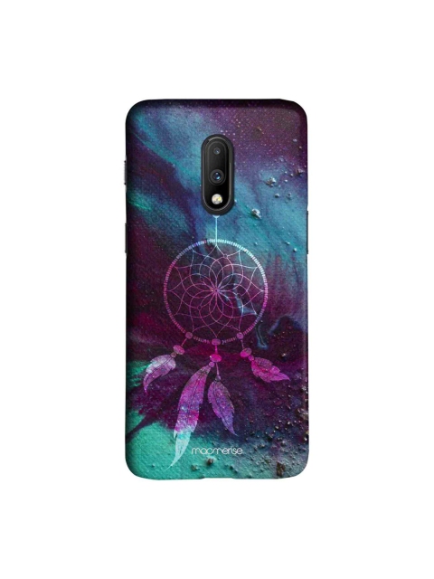 macmerise Purple & Teal Green Dream Catcher Sublime OnePlus 7 Back Cover