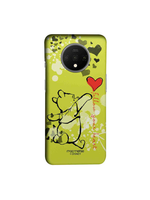 

macmerise Lime Green & Black Disney Follow Your Heart Sublime OnePlus 7T Back Case