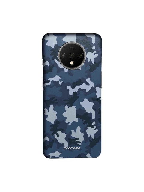 

macmerise Teal Blue & Grey Military Sublime OnePlus 7T Back Cover