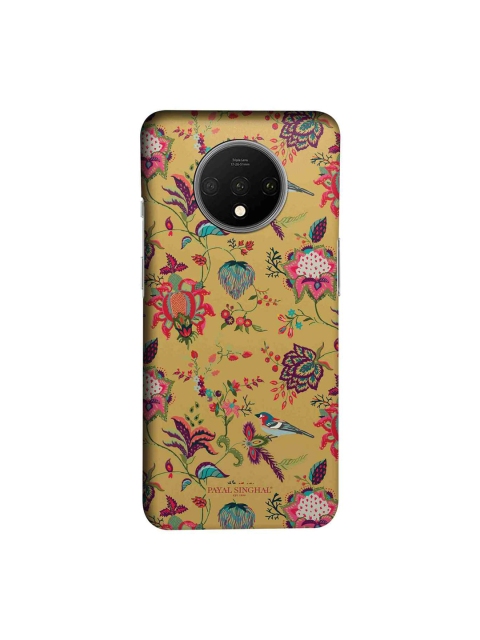 

macmerise Mustard Yellow & Green Payal Singhal Chidiya Sublime OnePlus 7T Mobile Case